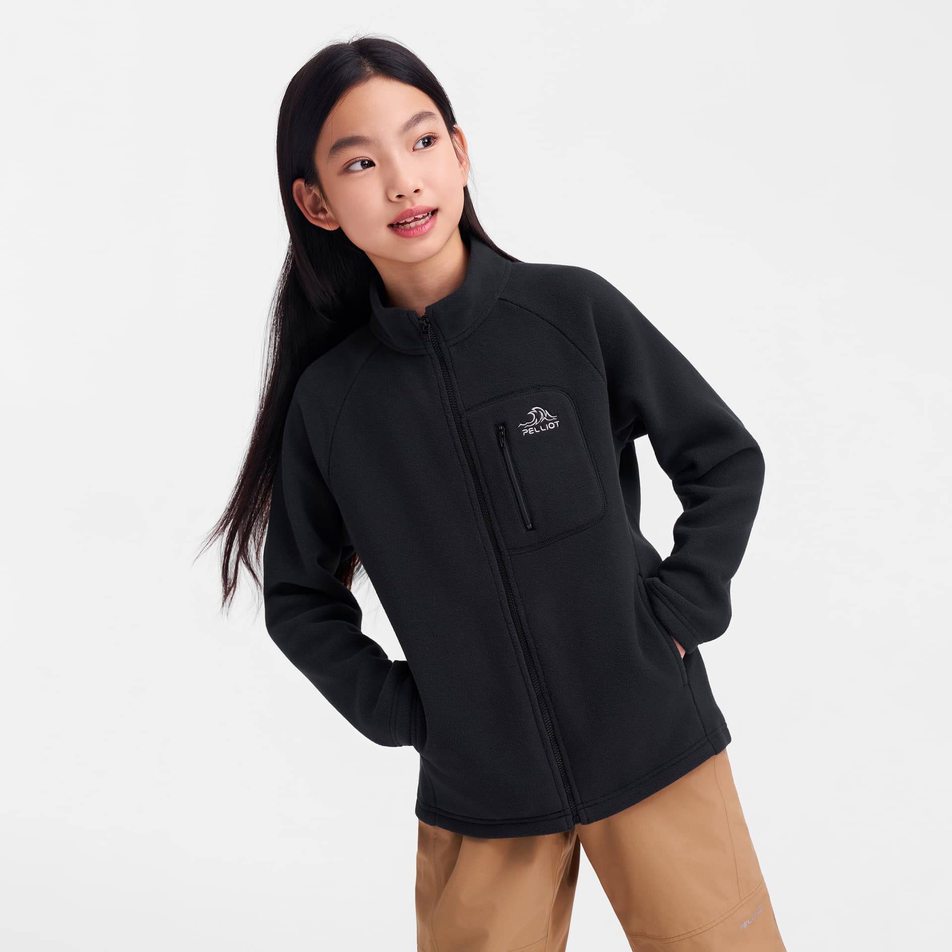 PELLIOT Boys Girls Fleece Jackets Kids'