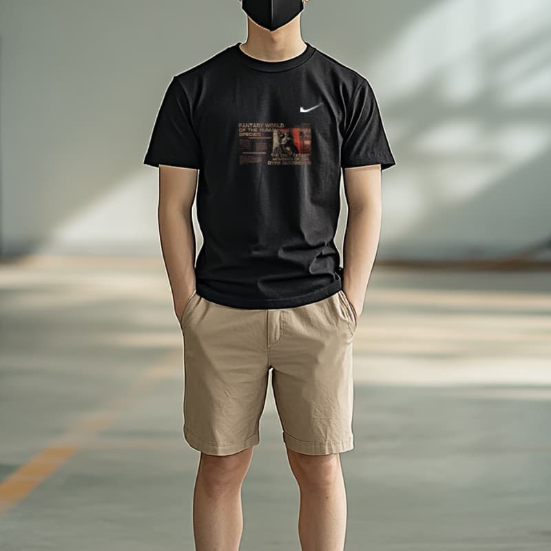 Nike Sportswear T Shirt Black