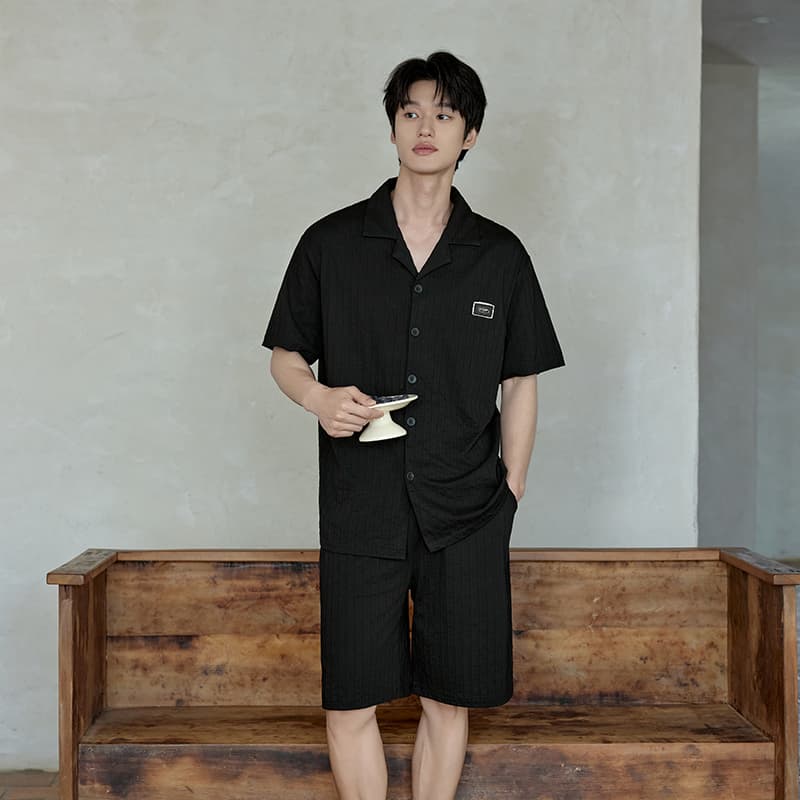 DAMOS·LOVE Pajama Set Black