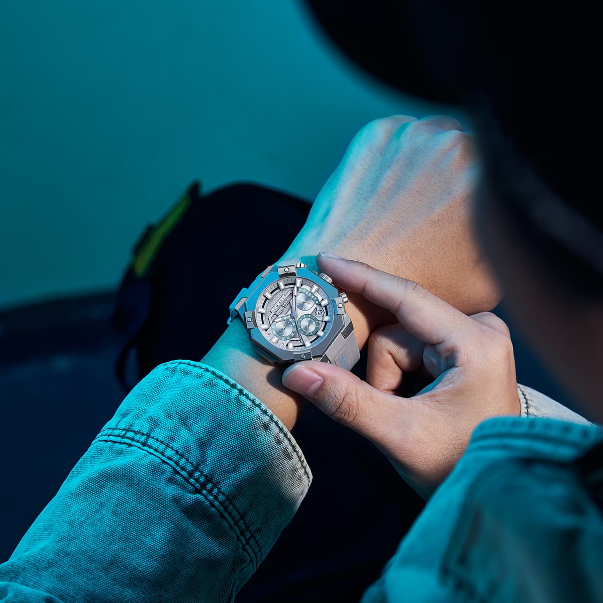 Dickies Galaxy Collection Wrist Quartz Movement Silver Dial