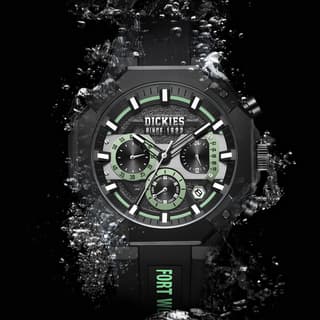 Dickies Galaxy Collection Wrist Quartz Movement Silver Dial