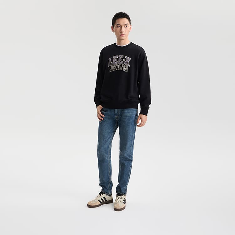 Lee Sweatshirts Crew Neck Moderate Regular