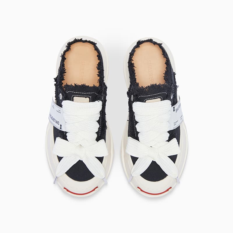SMILEREPUBLIC Open Ended Smiling Collection Canvas Black