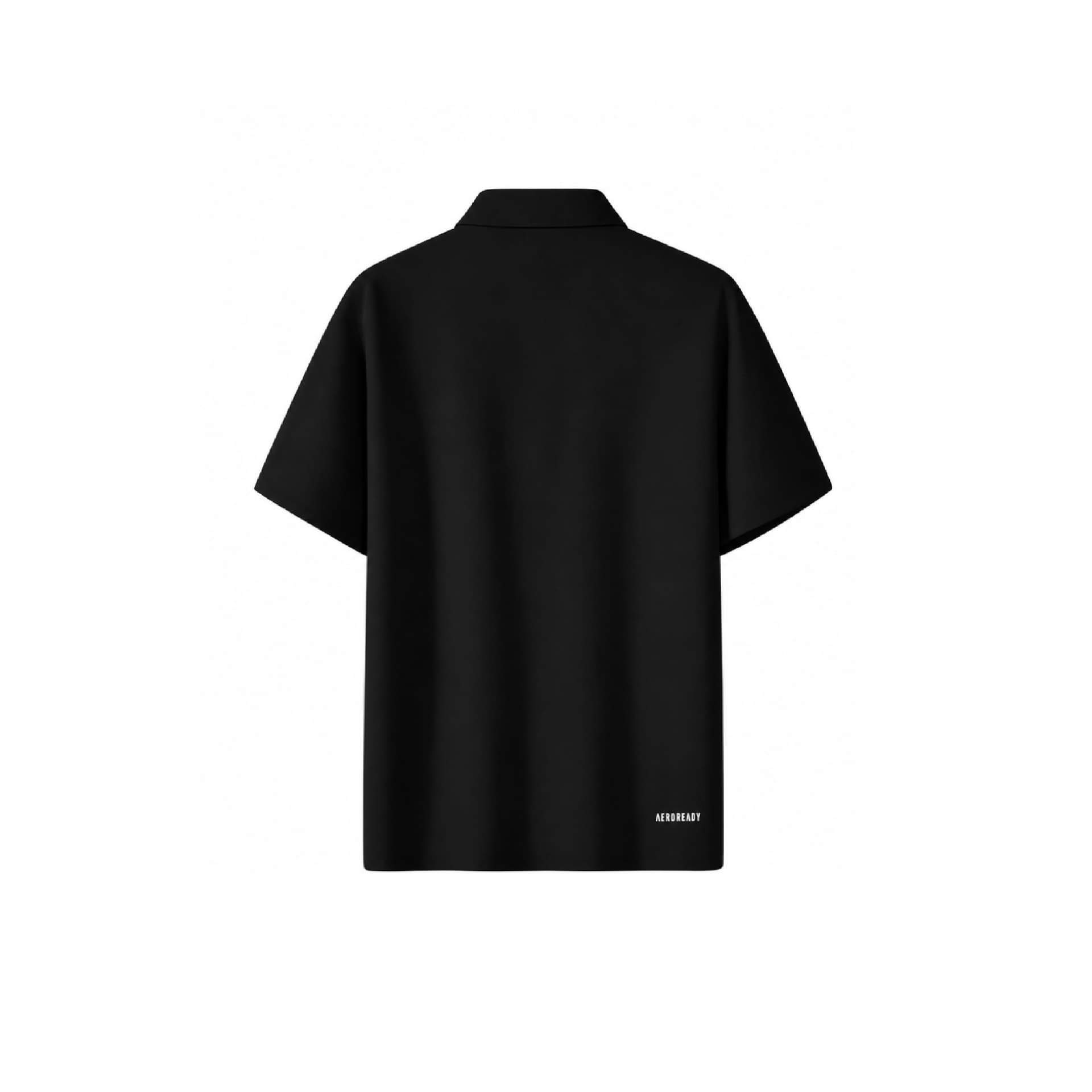 Adidas Tennis Polo Shirts Black Polo Collar Moderate