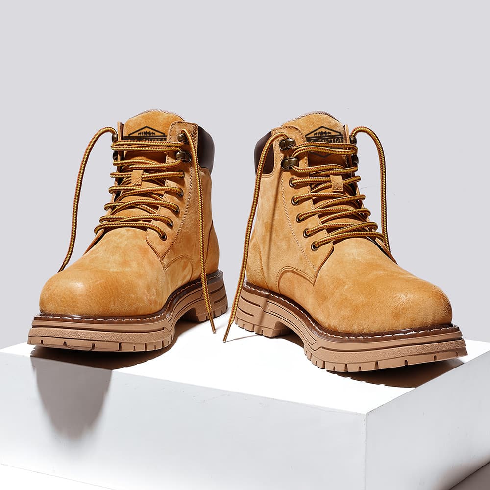 Wolves • Family QUNLANGSHIJIA Short Martin Boot Yellow