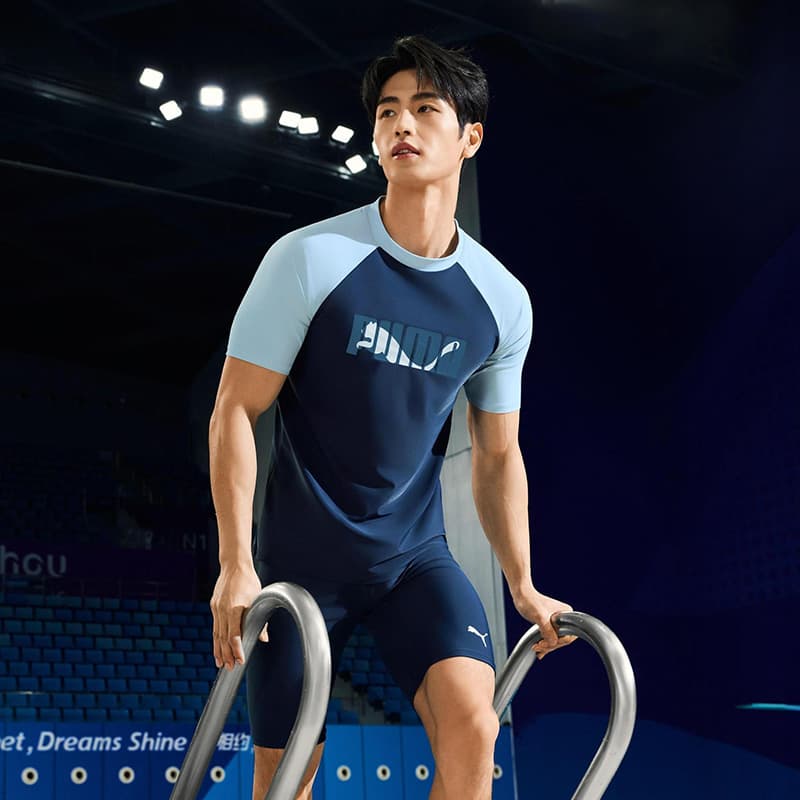 PUMA Swimwear Sets Crew Neck Moderate