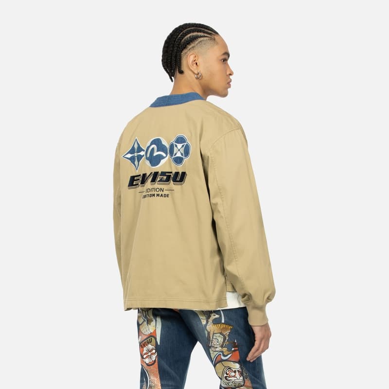 EVISU Jackets Apricot Vneck Moderate Other