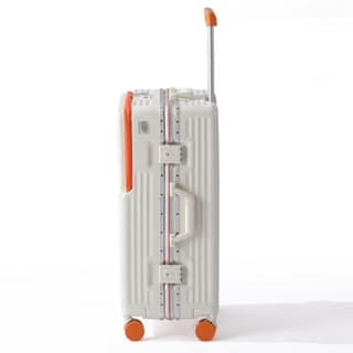 ELLE PC Trolley Bag 20 Inch, 24 Inch Silver/White Orange