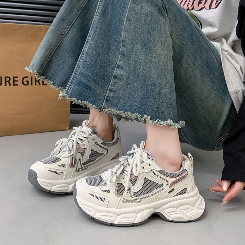 JINMAIWANG Mesh Breathable Chunky