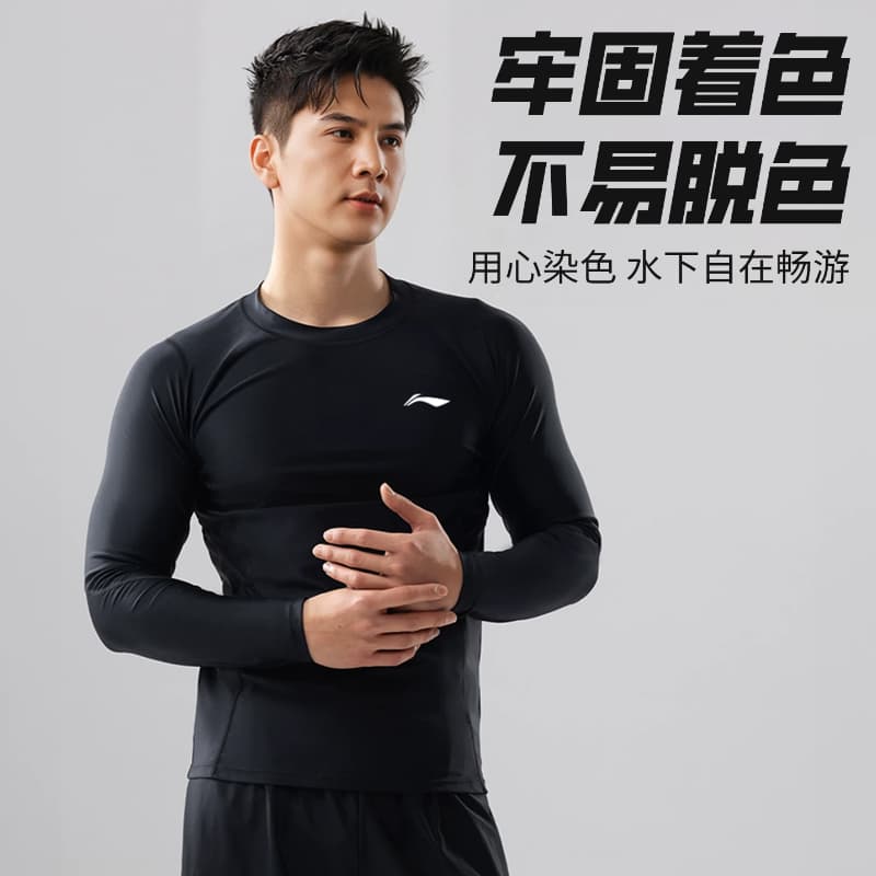 Li Ning Fitness Sets Crew Neck Moderate