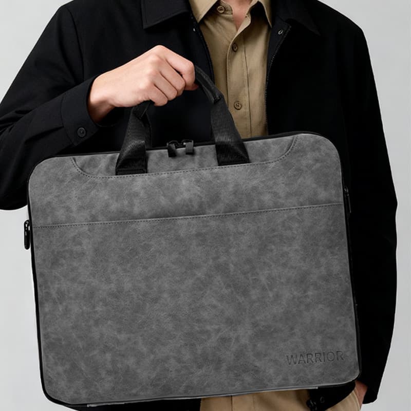 Warrior Oxford With Coated Film Handbag Regular Gray