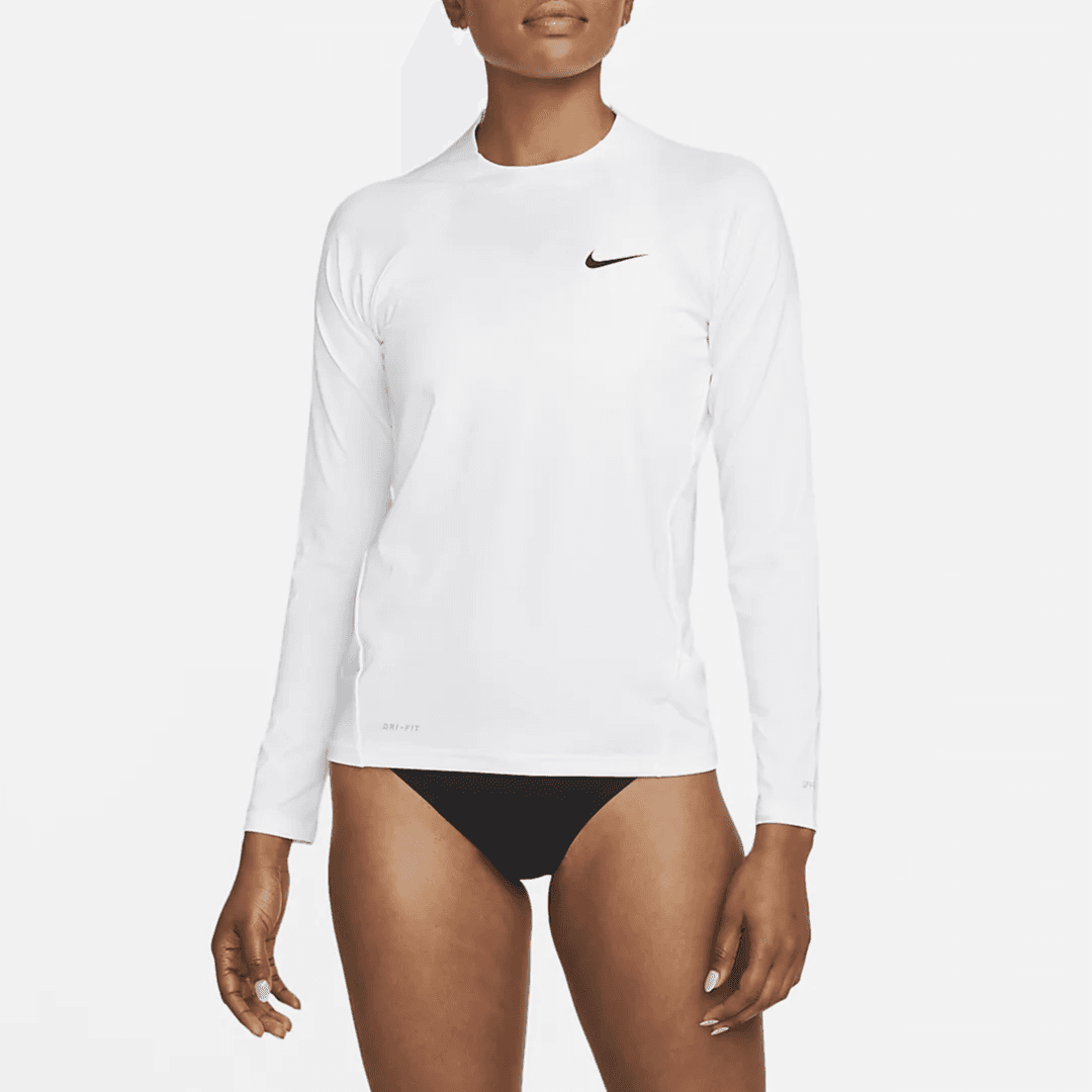 Nike Essential Hydroguard Two Piece Swimsuit White