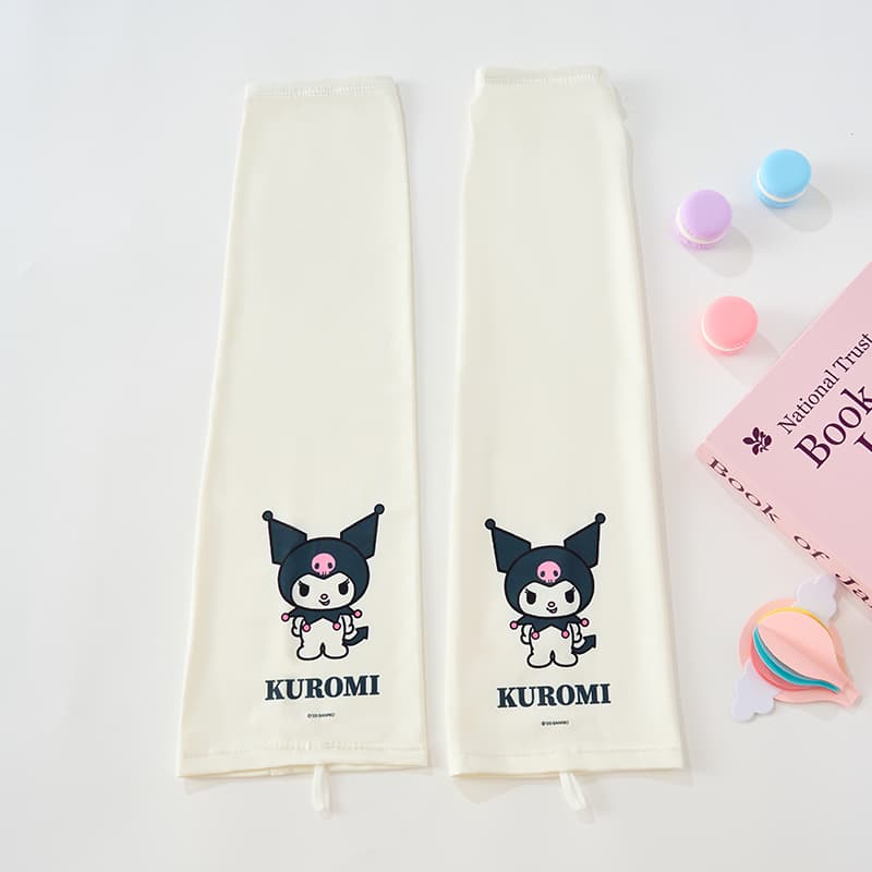 Sanrio Kuromi Polyester Sun Protection Sleeves