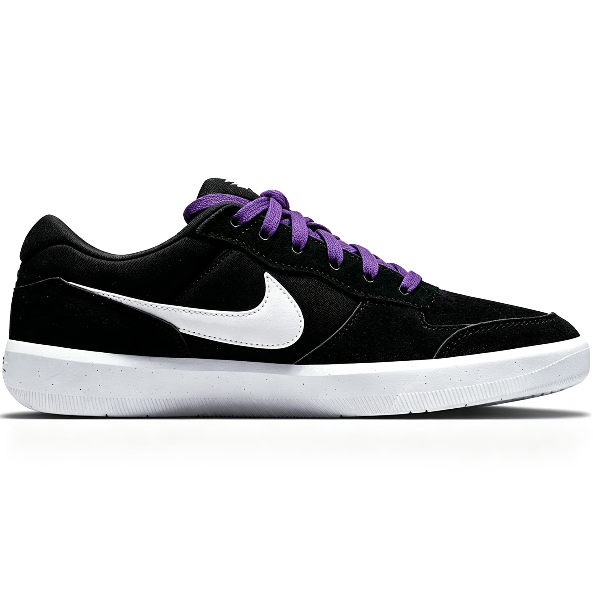 Nike SB Force 58 Skate Lowtop Black Purple Contrast