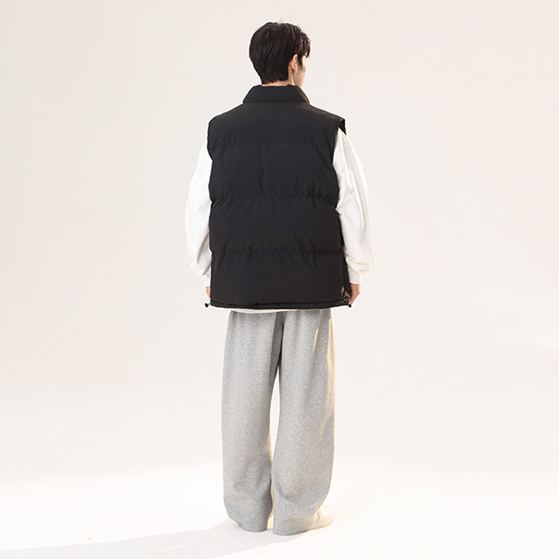 ROBINHOOD Vests Stand Collar Moderate Other