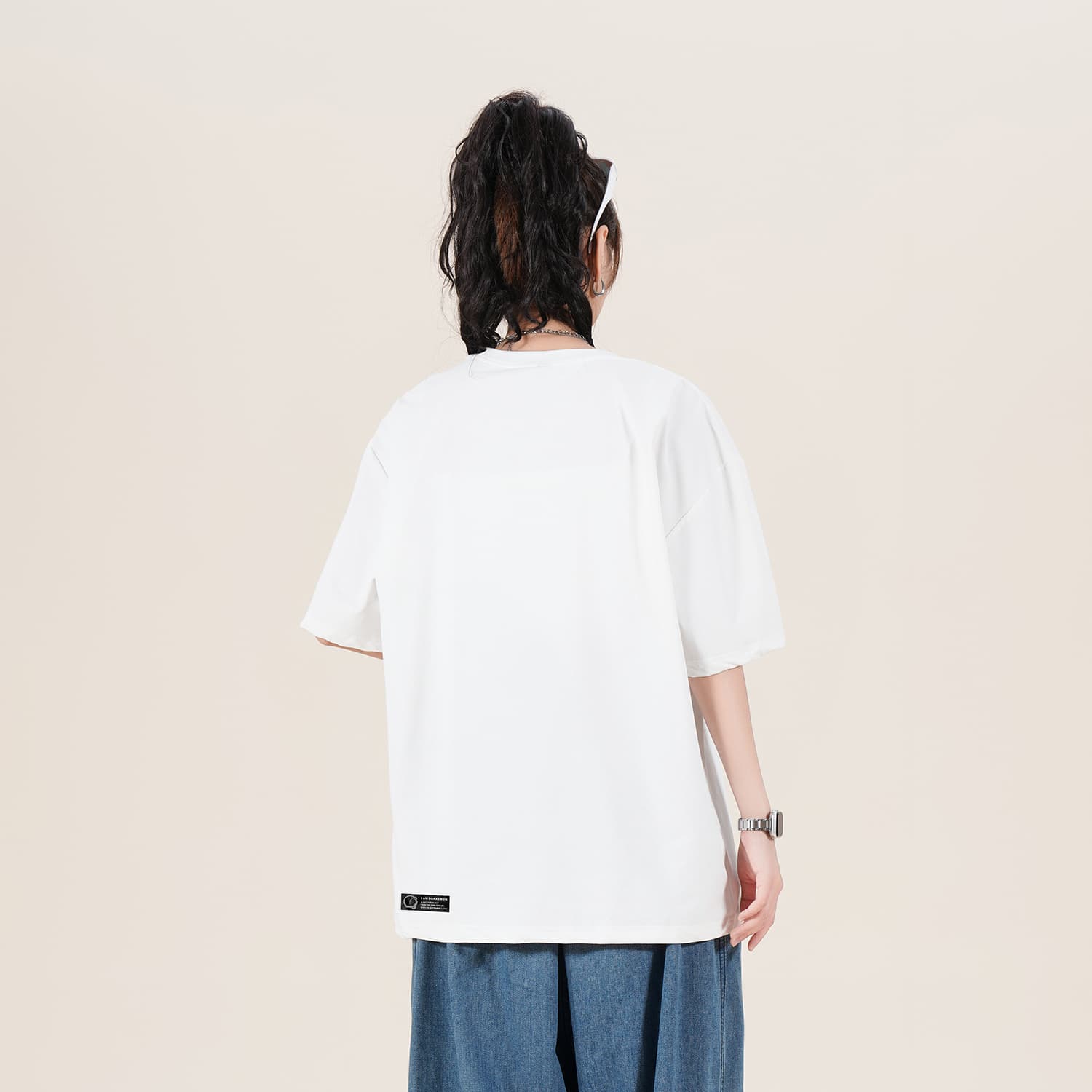Doraemon TShirts Crew Neck Moderate Straight Fit