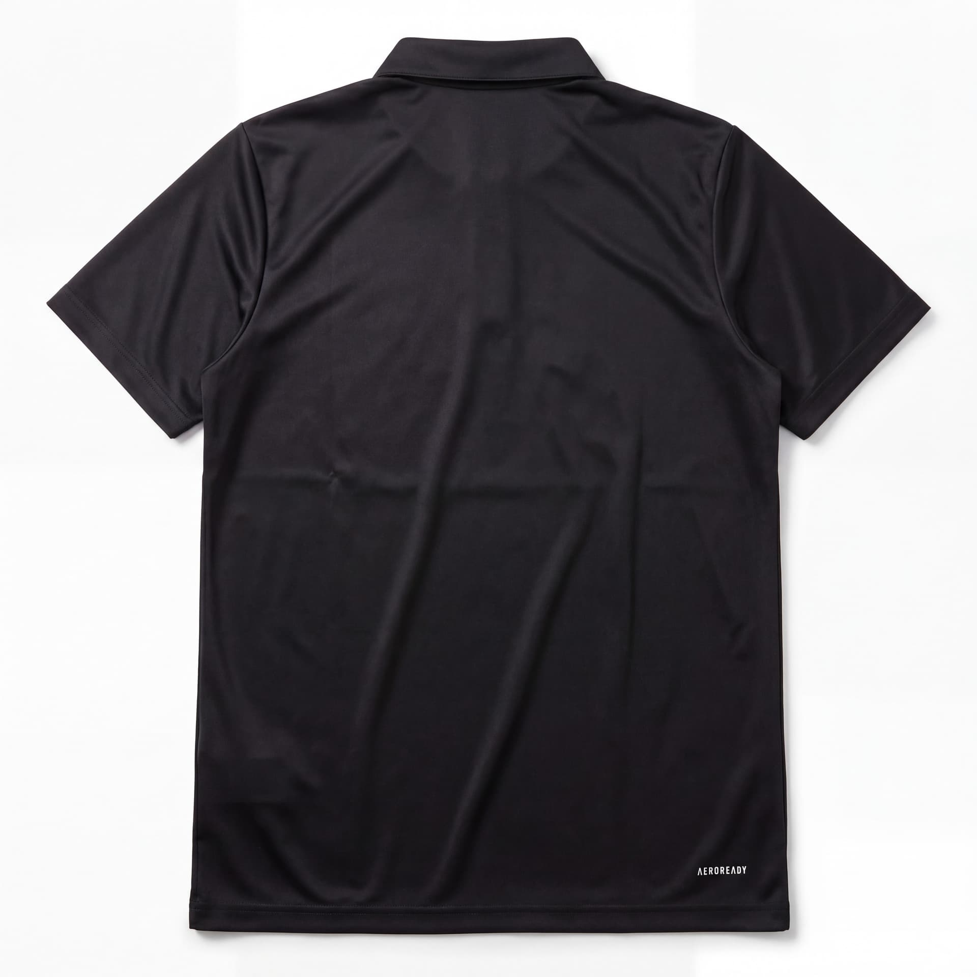 Adidas MUST HAVES Polo Shirts Black Polo Collar Moderate Straight Fit