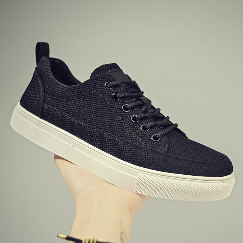 ZUOSAISI Breathable Canvas Black