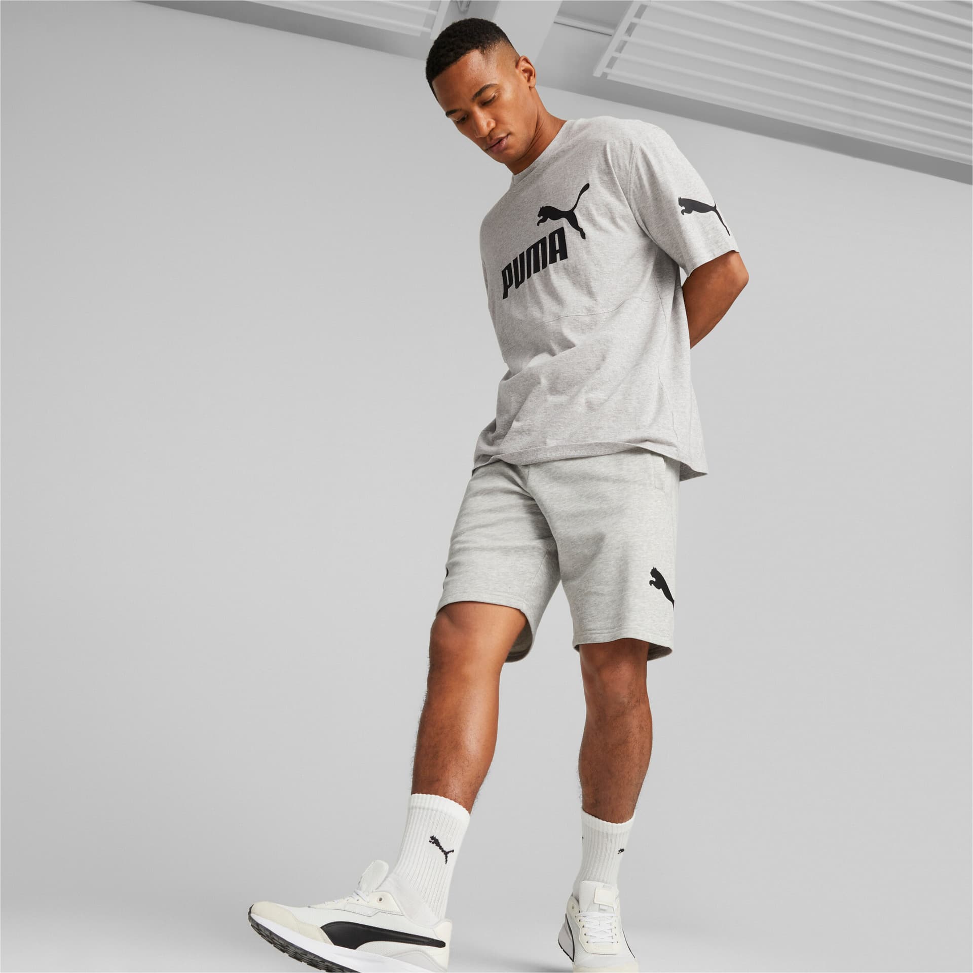 PUMA SS24 Light Mixed Gray