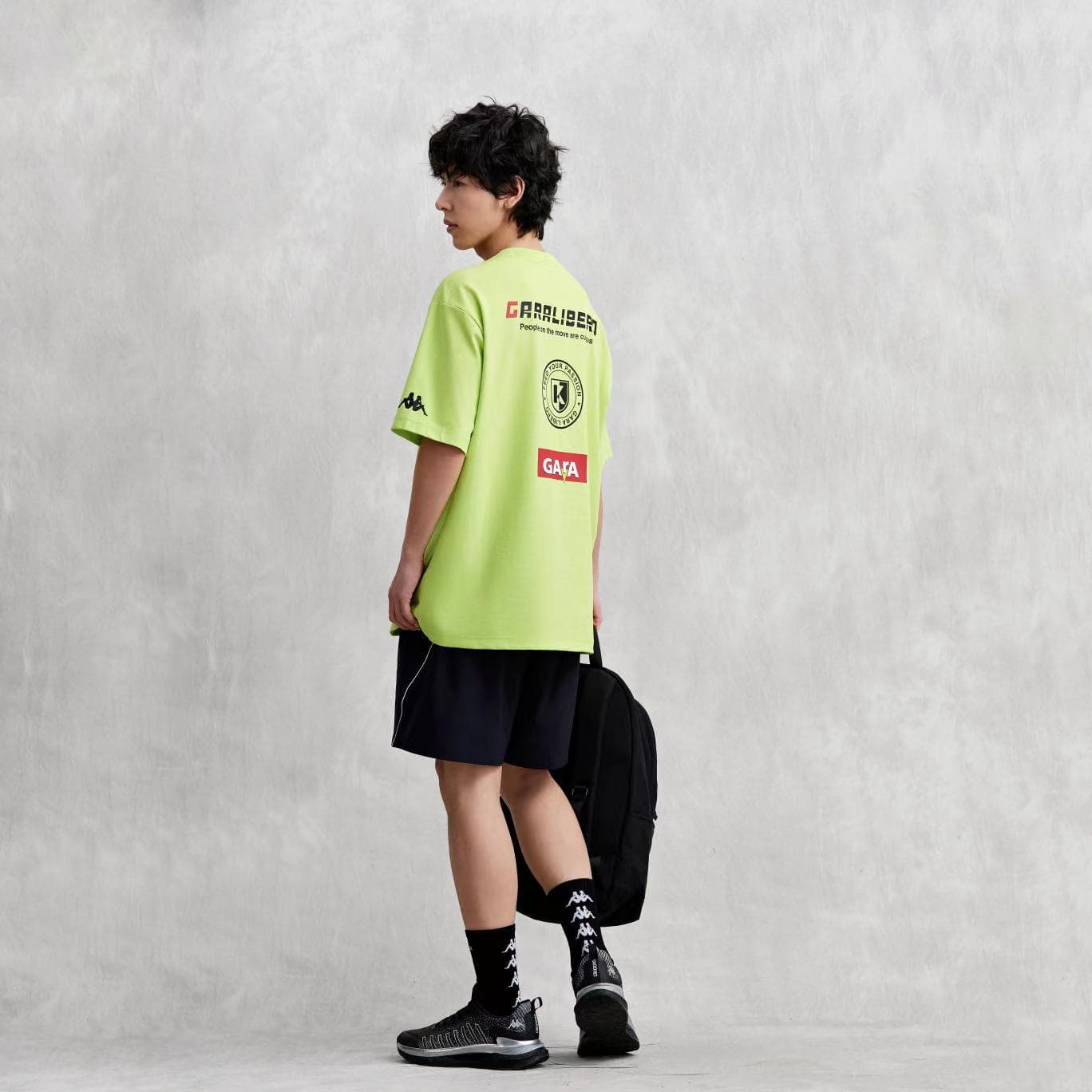 Kappa T Shirt Spring Mud Green