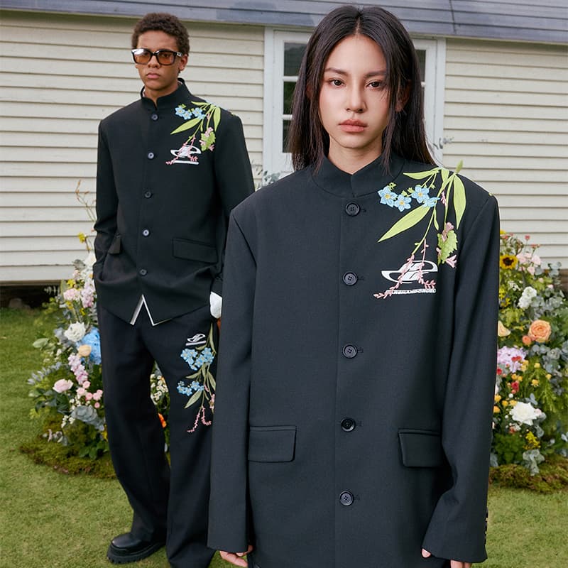 HARSH CRUEL Business Suit Black
