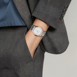 OMEGA Disc Fly Collection Elegant Automatic Mechanical Movement Watch 39.5mm Silver Dial