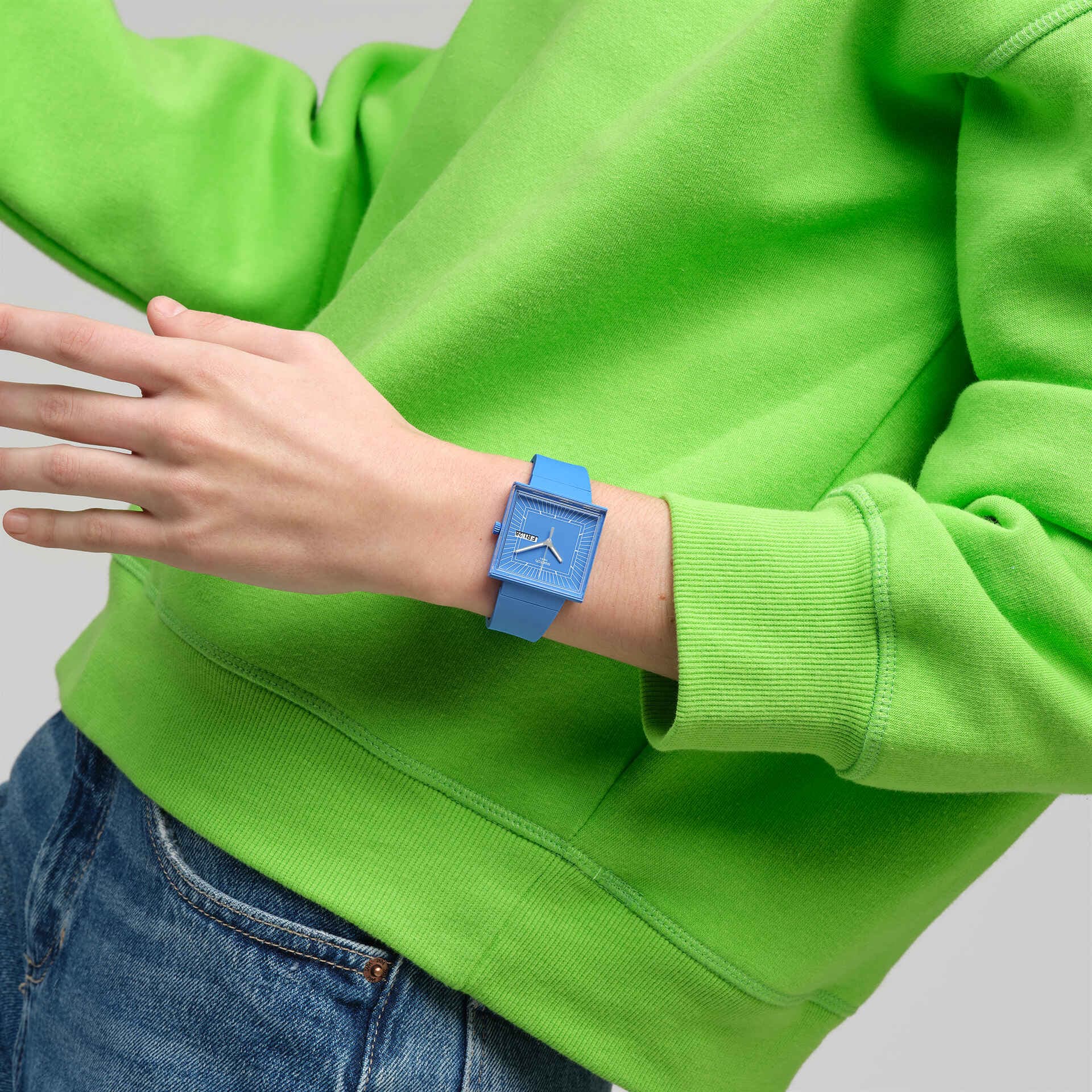 SWATCH Blue Watch SO34S700