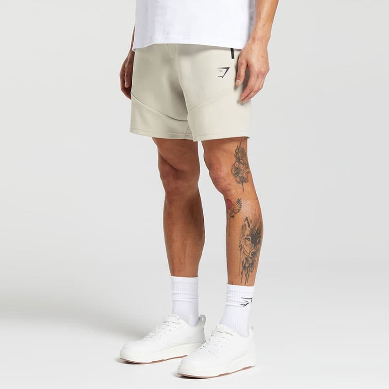 GYMSHARK INTERLOCK TECH 6' Pebble Gray