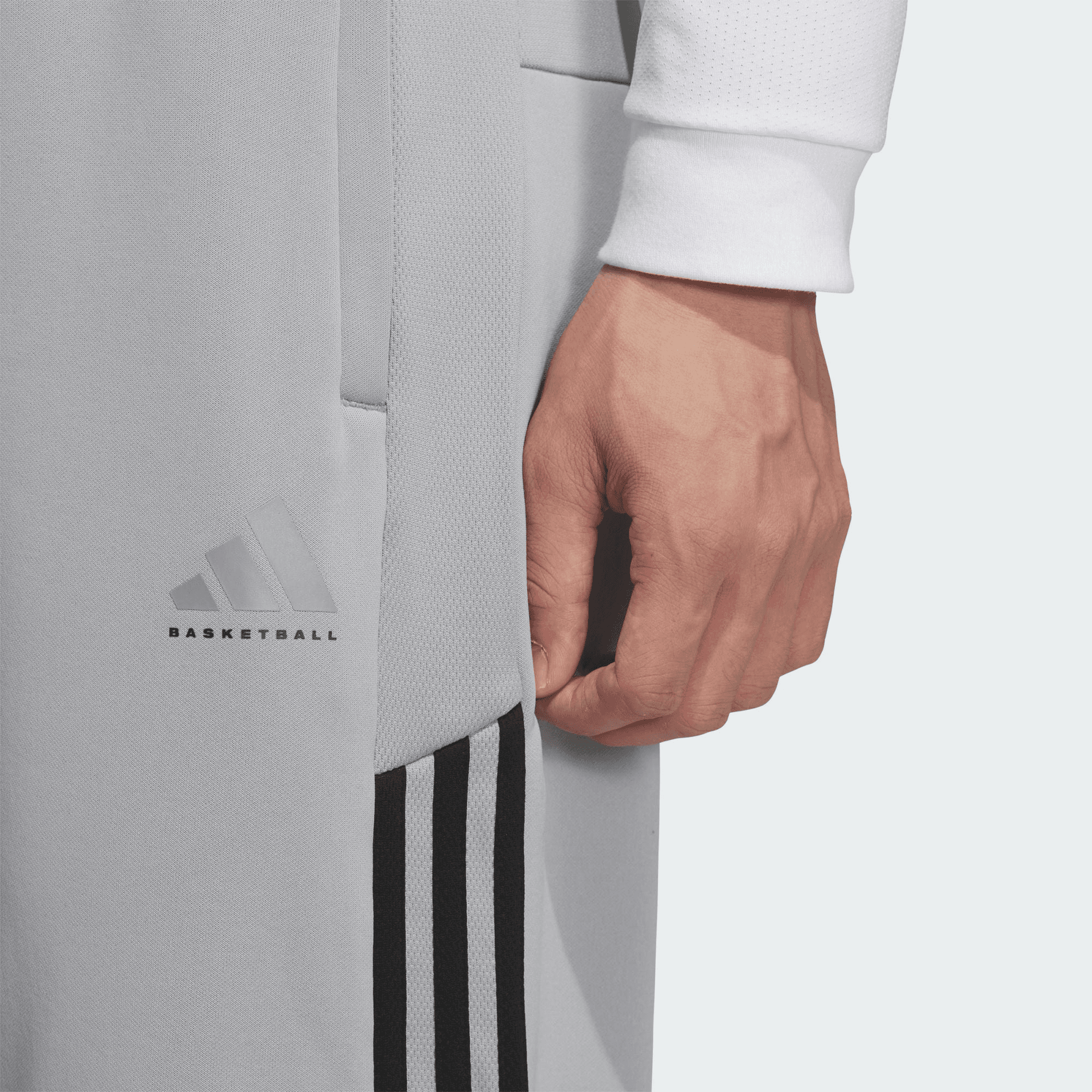 Adidas TRACKSUIT BOTTOMS Knitted Sweatpants Pure Quality Gray