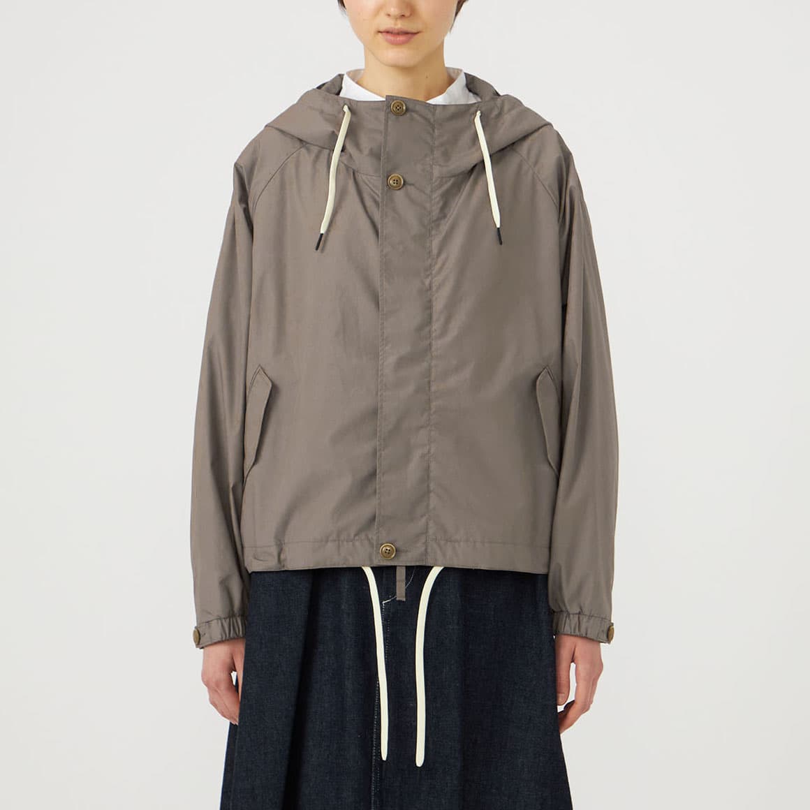 Nanamica Jackets Light Beige Hooded (Nondetachable) Moderate Other
