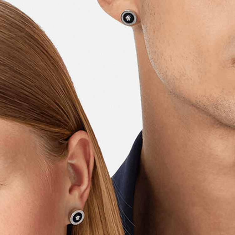 Versace Medusa stud earrings