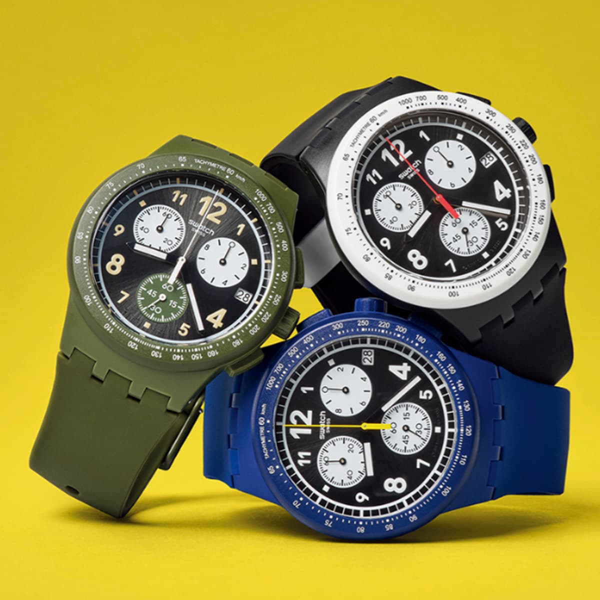 SWATCH Black Watch SUSB420