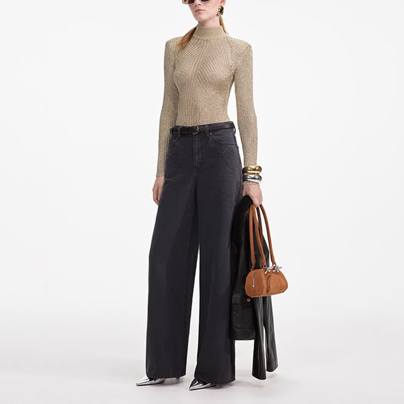 Self portrait Jeans Classic Black