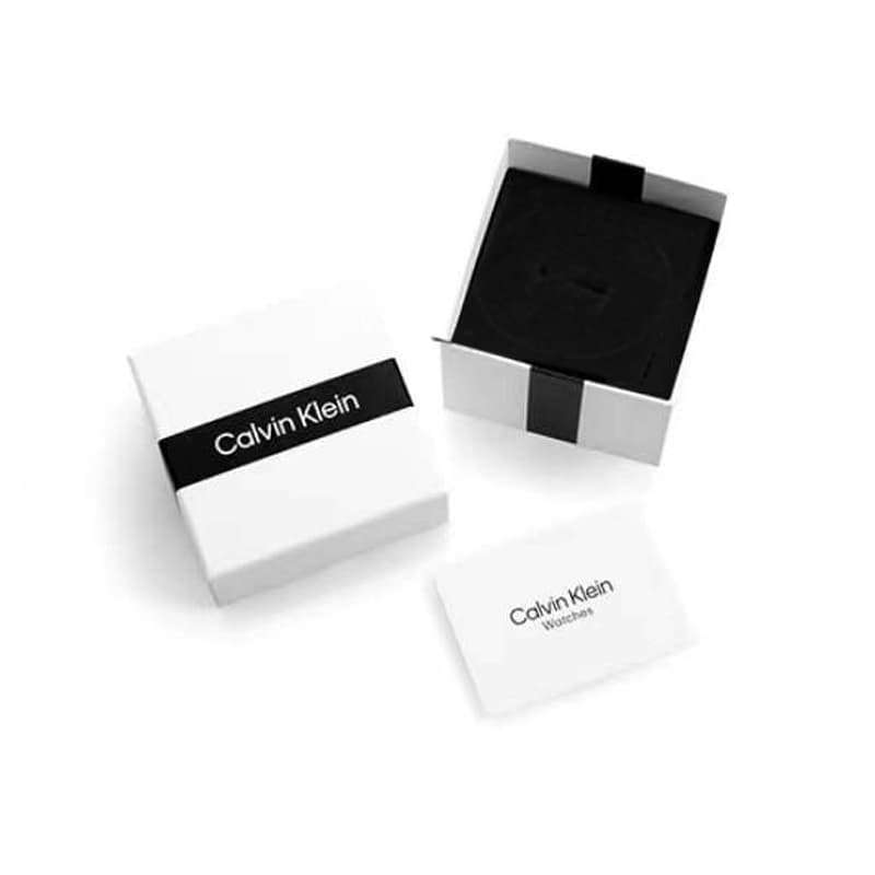 CALVIN KLEIN Retractable Stainless Steel Titanium Steel