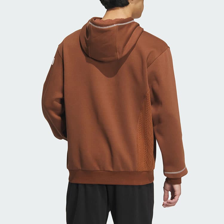 Adidas Lounge Sweatshirts Brown Moderate Straight Fit