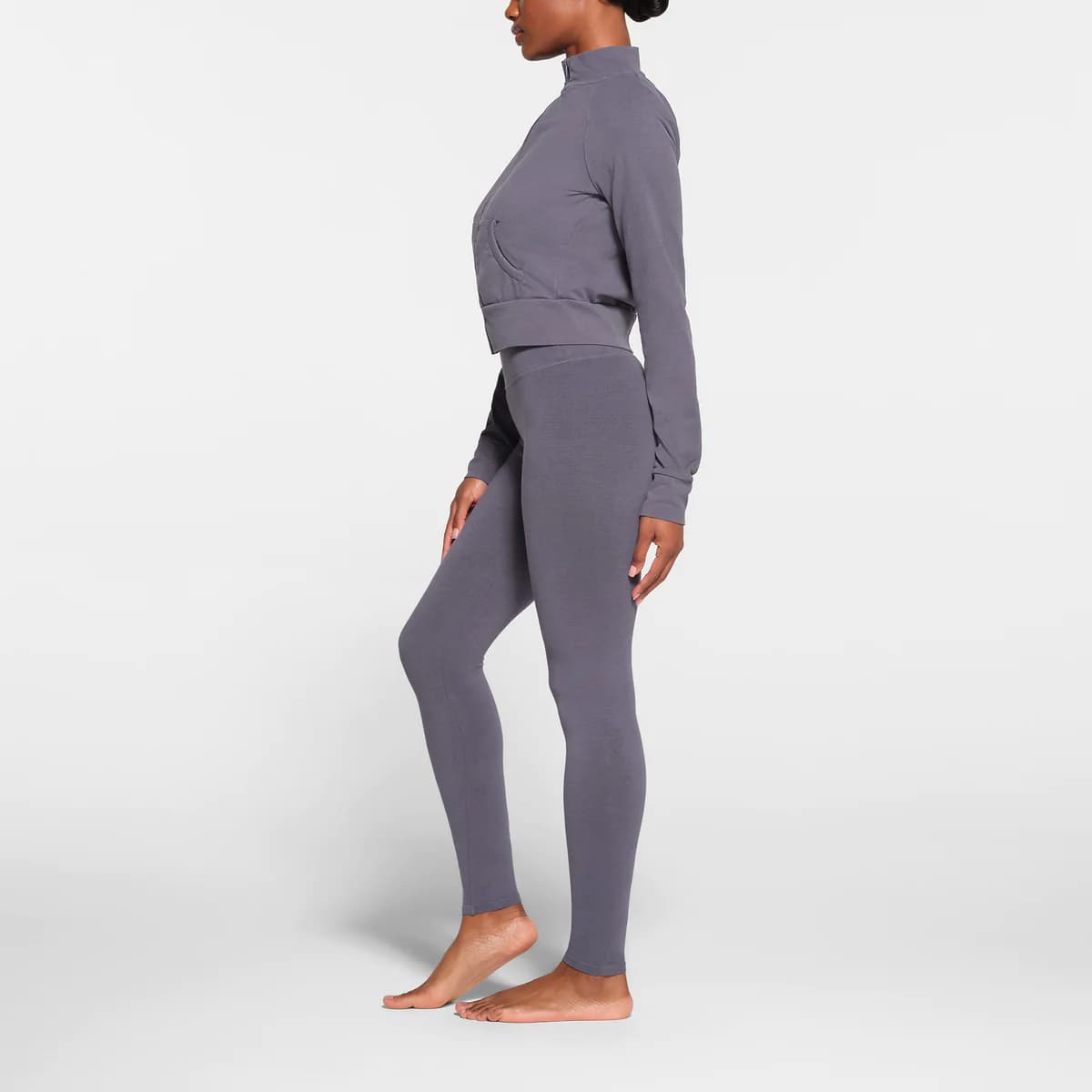 SKIMS OUTDOOR HIGH WAISTED LEGGING Leggings STEEL BLUE/Steel Blue