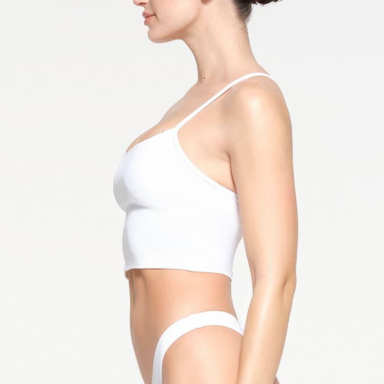 SKIMS SIGNATURE SWIM CAMI Bikini SNOW/Snow
