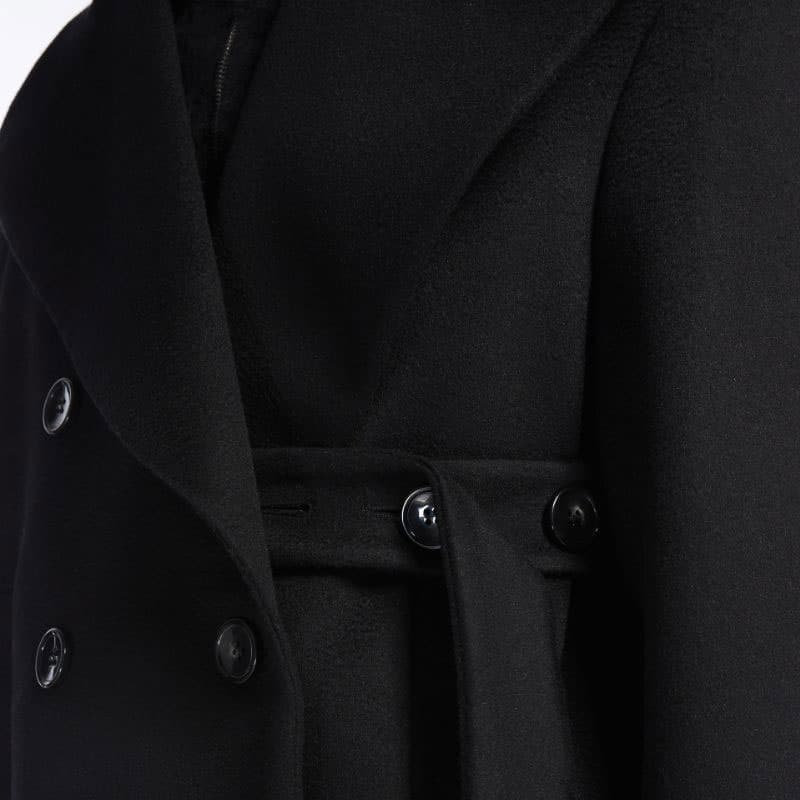 SportMax Orchis DoubleBreasted Belted Coat