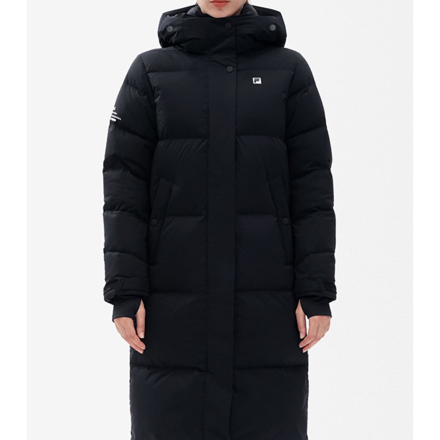 FILA Down Jacket Pitch Black