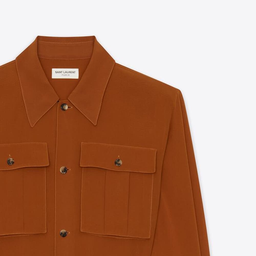 SAINT LAURENT Suit Ochre