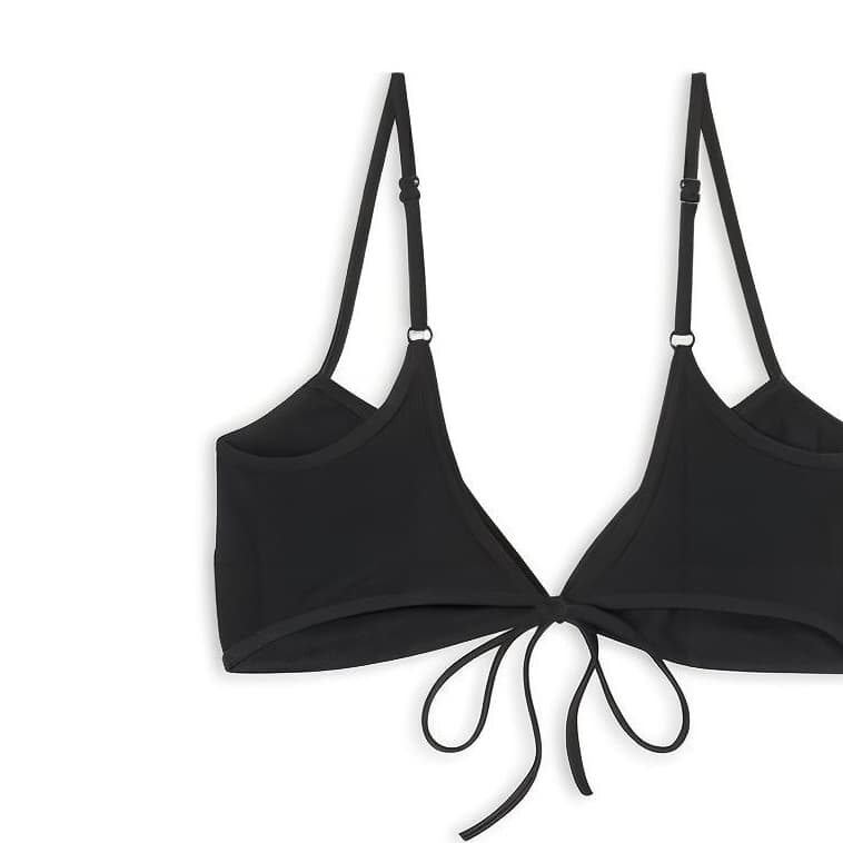 Balenciaga SS23 Two Piece Swimsuit Regular Fit Black
