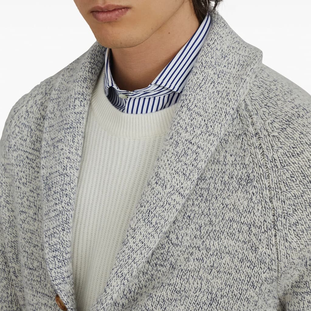 Brunello Cucinelli Raglan Sleeved MoulinΓ© Cardigan