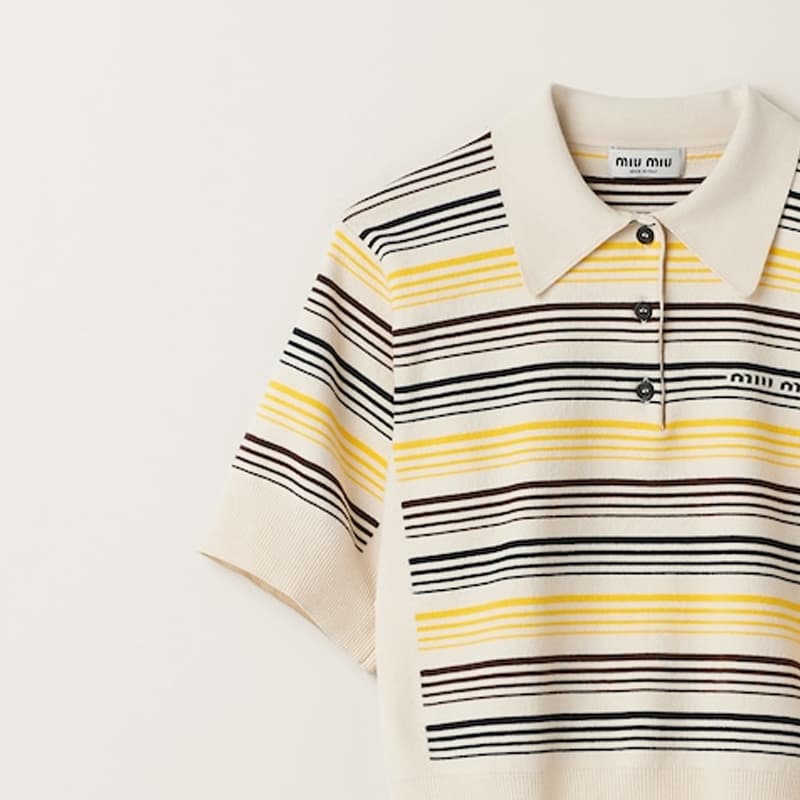 MIU MIU SS23 Polo Shirt Multicolor