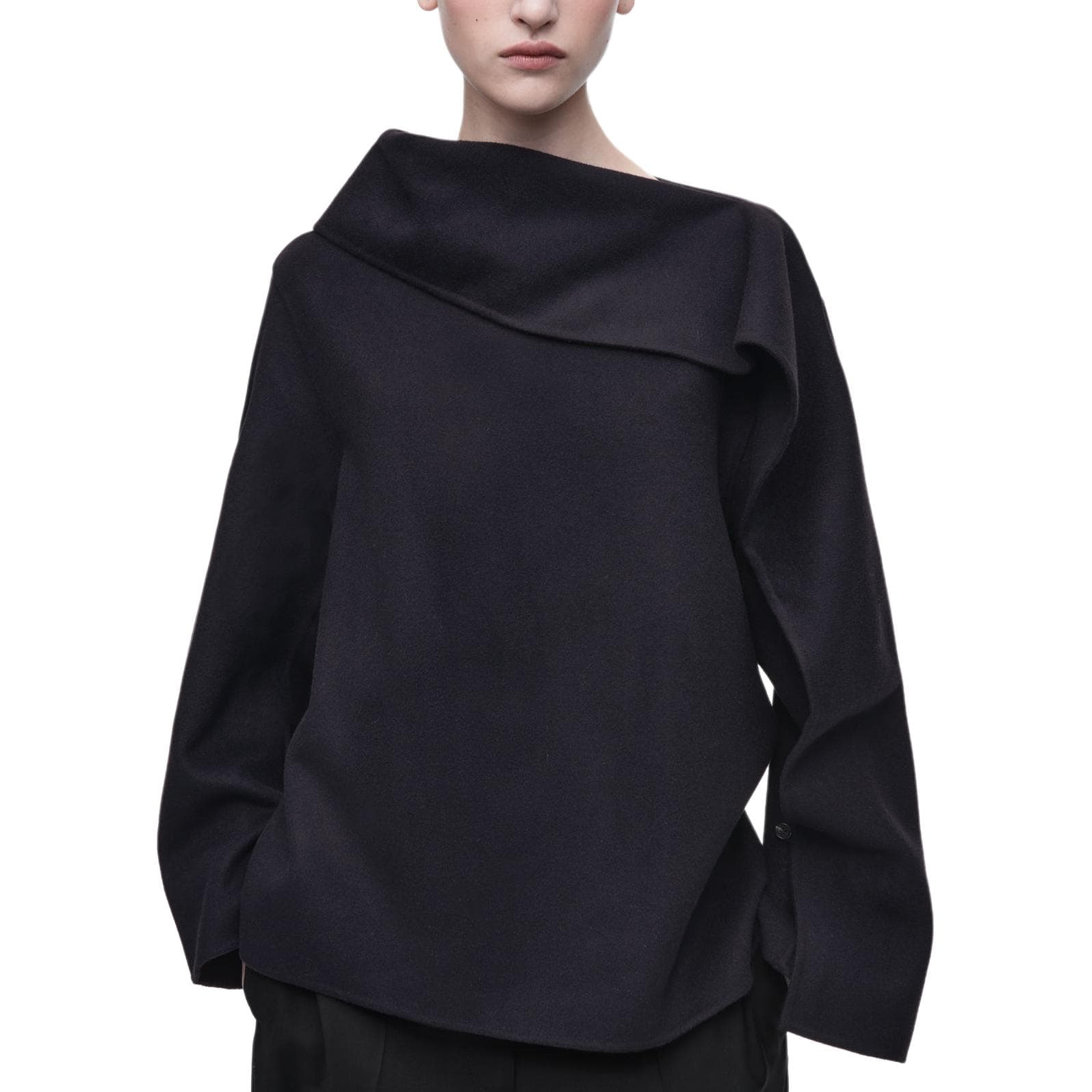 COS Sweaters Navy Blue Moderate