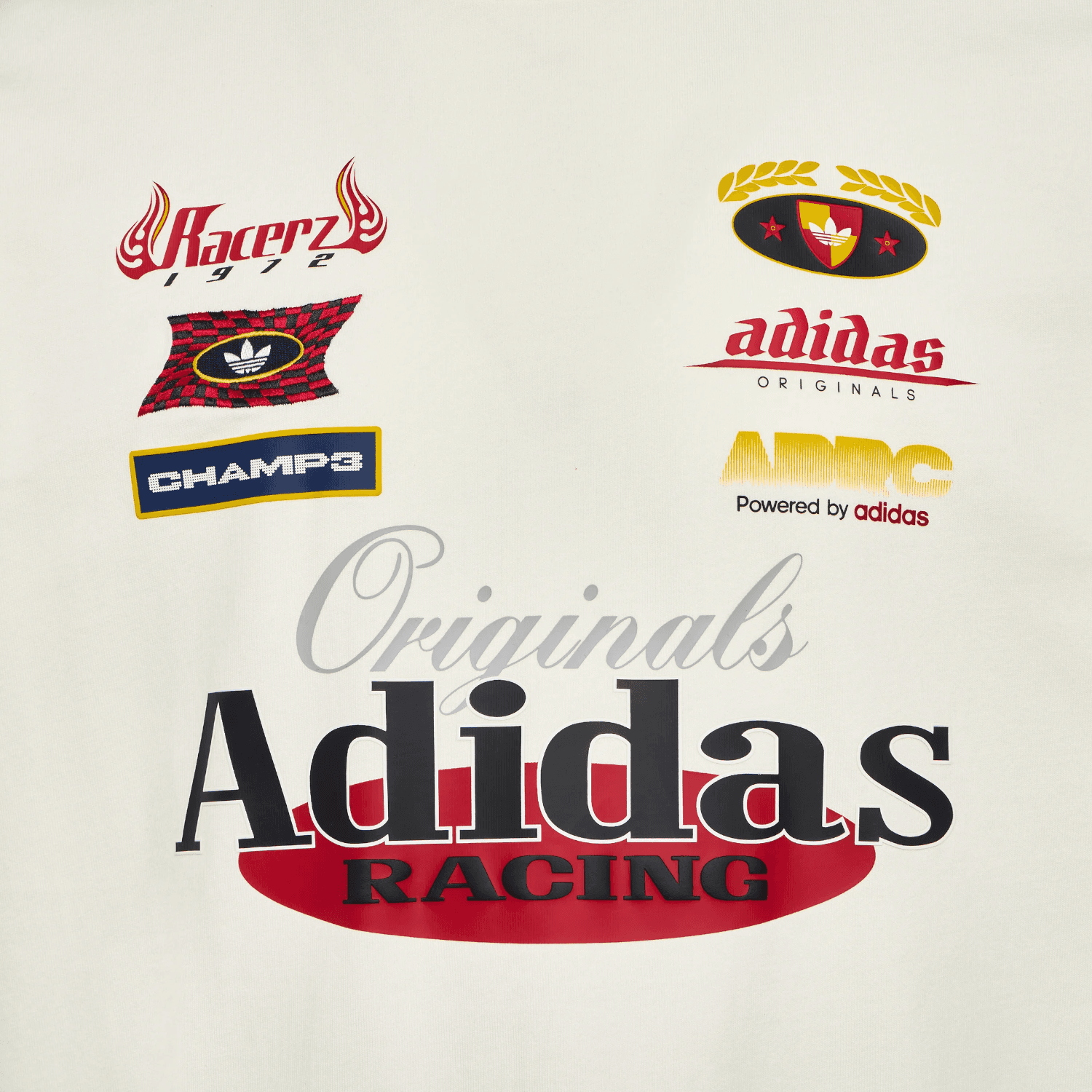Adidas Originals TShirts Jade White Crew Neck Moderate
