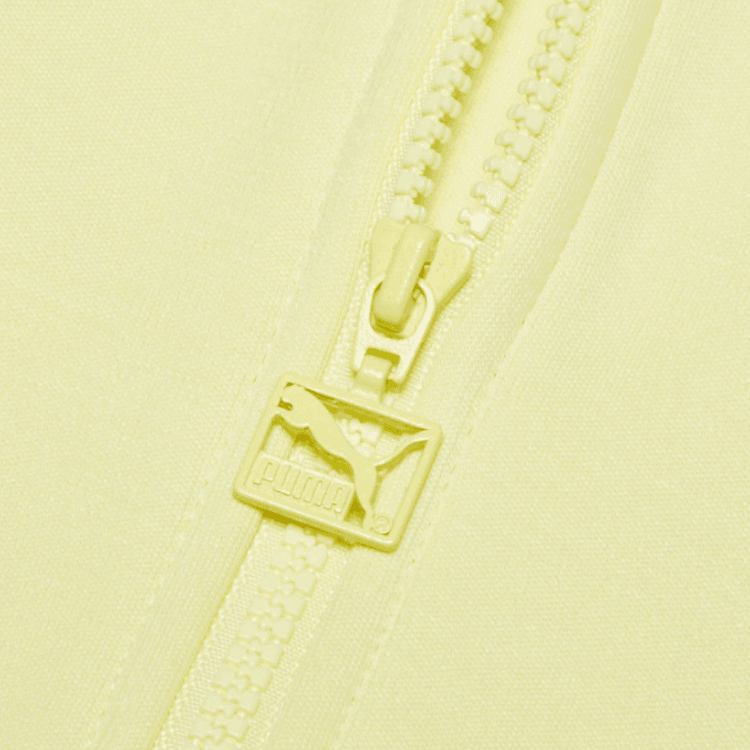 PUMA Jackets Yellow Stand Collar Moderate Straight Fit
