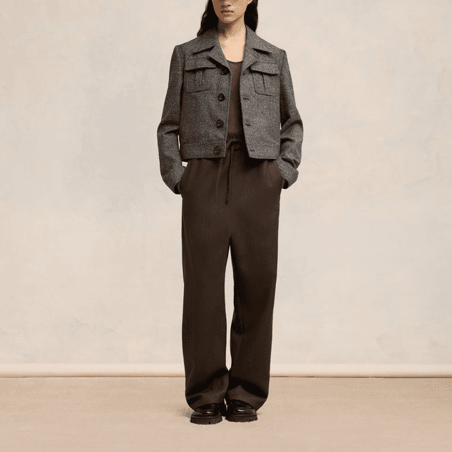 AMIPARIS Paris Long Sleeved Buttoned Jacket