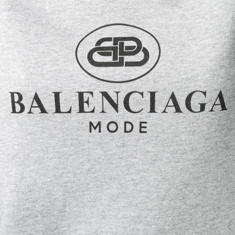 Balenciaga Sweatshirt Loose Fit Gray