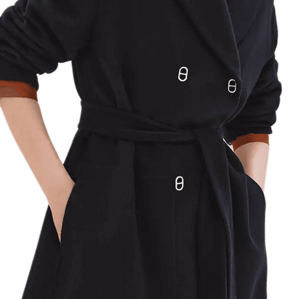 HERMES Chaine D'Ancre Coat Blue