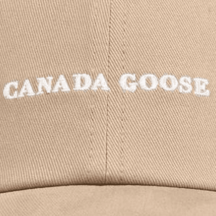 Canada Goose Logo Embroidered Everyday Cap